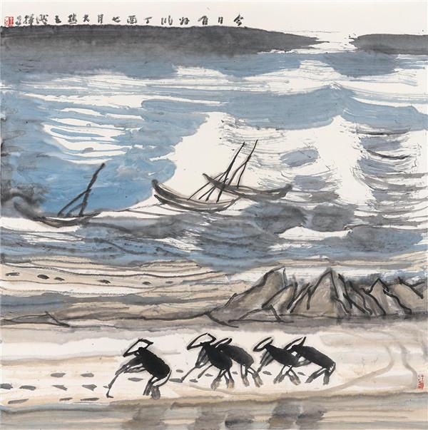 26 王飚 今日有好风 纸本水墨 68×66cm 2017年.jpg