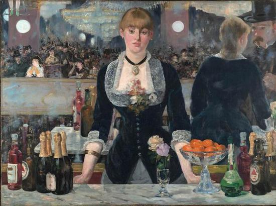 《弗里-贝尔杰酒吧》，1882
