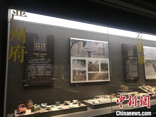 图为2019杭州出土文物展 江杨烨 摄